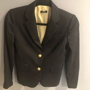 j. Crew school boy blazer navy blue